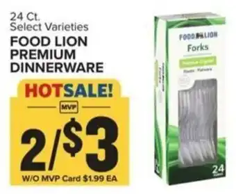 Food Lion Food lion premium dinnerware offer