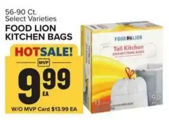 Food Lion Food lion kitchen bags offer