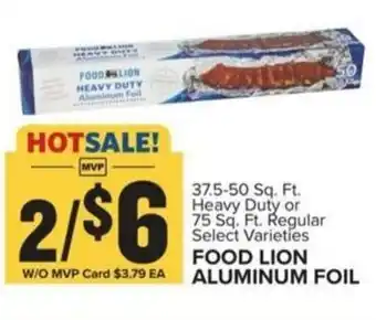 Food Lion Food lion aluminum foil offer