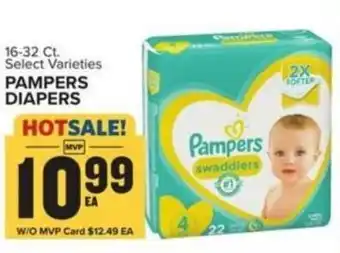 Food Lion Pampers diapers offer
