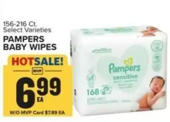 Food Lion Pampers baby wipes offer