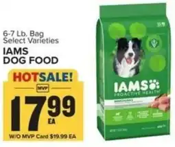Food Lion Iams dog food offer