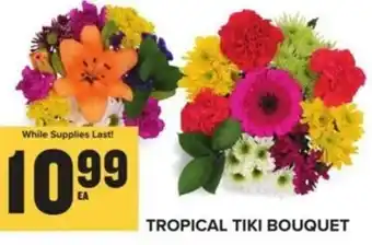 Food Lion Tropical tiki bouquet offer