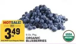 Food Lion Organic blueberries offer