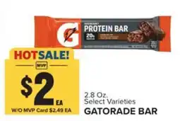 Food Lion Gatorade bar offer