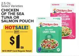 Food Lion Chicken of the sea tuna or salmon pouch offer