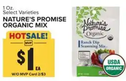 Food Lion Nature's promise organic mix offer