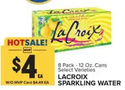 Food Lion LaCroix sparkling water offer