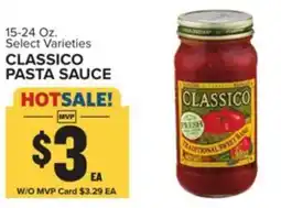 Food Lion Classico pasta sauce offer