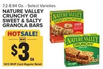 Food Lion Nature valley crunchy or sweet & salty granola bars offer