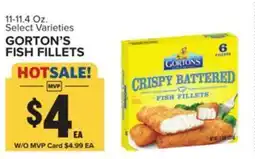 Food Lion Gorton's fish fillets offer
