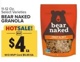 Food Lion Bear naked granola offer