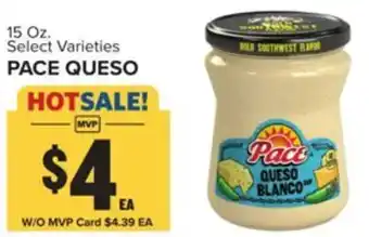 Food Lion Pace queso offer