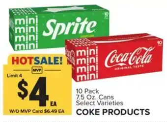 Food Lion Coke products offer