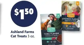 Family Dollar Ashland Farms Cat Treats offer