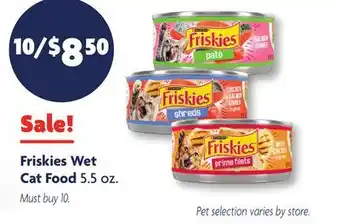 Family Dollar Friskies Wet Cat Food offer