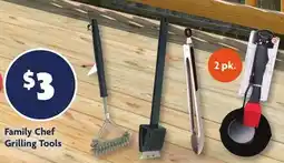 Family Dollar Family Chef Grilling Tools offer