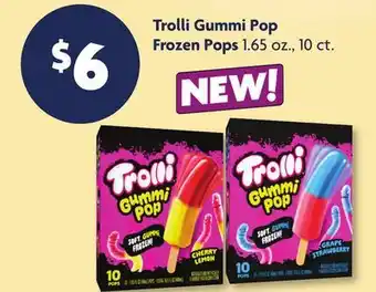 Family Dollar Trolli Gummi Pop Frozen Pops offer