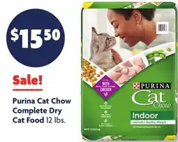 Family Dollar Purina Cat Chow Complete Dry Cat Food offer