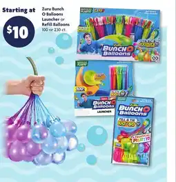 Family Dollar Zuru Bunch O Balloons Launcher or Refill Balloons offer