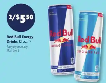 Family Dollar Red Bull Energy Drinks offer