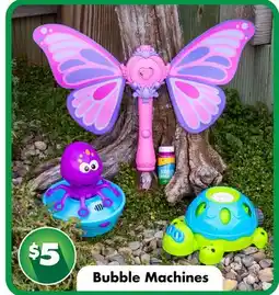 Dollar Tree Bubble Machines offer