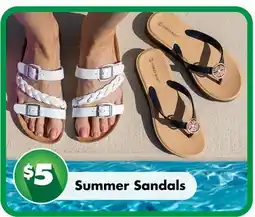 Dollar Tree Summer Sandals offer