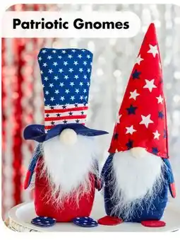Dollar Tree Patriotic Gnomes offer