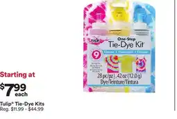 Michaels Tulip Tie-Dye Kits offer