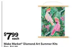 Michaels Make Market Diamond Art Summer Kits offer