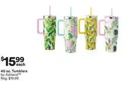 Michaels 40 oz. Tumblers by Ashland offer