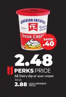 Hy-Vee AE Dairy dip or sour cream offer