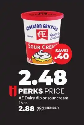 Hy-Vee AE Dairy dip or sour cream offer