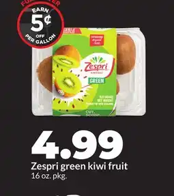 Hy-Vee Zespri green kiwi fruit offer
