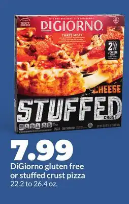 Hy-Vee DiGiorno gluten free or stuffed crust pizza offer