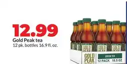 Hy-Vee Gold Peak tea offer