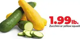 Hy-Vee Zucchini or yellow squash offer