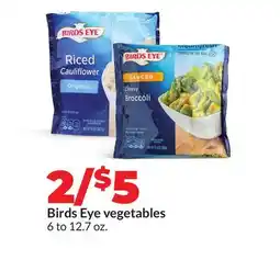 Hy-Vee Birds Eye vegetables offer