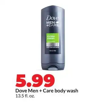 Hy-Vee Dove Men + Care body wash offer