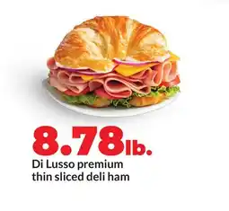 Hy-Vee Di Lusso premium thin sliced deli ham offer