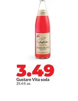 Hy-Vee Gustare Vita soda offer