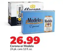 Hy-Vee Corona or Modelo offer