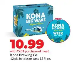 Hy-Vee Kona Brewing Co offer