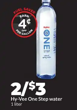 Hy-Vee Hy-Vee One Step water offer