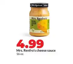 Hy-Vee Mrs. Renfro's cheese sauce offer