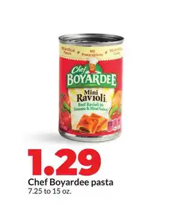 Hy-Vee Chef Boyardee pasta offer