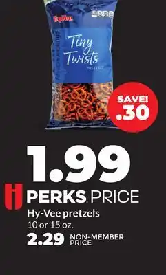 Hy-Vee Hy-Vee pretzels offer