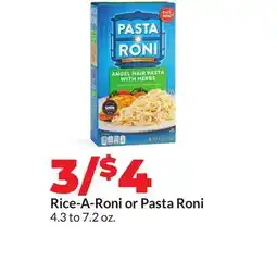 Hy-Vee Rice-A-Roni or Pasta Roni offer