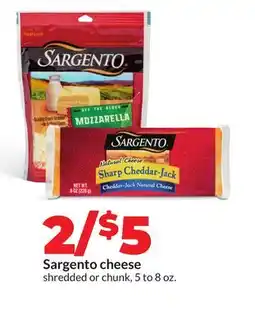 Hy-Vee Sargento cheese offer