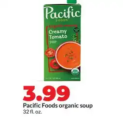 Hy-Vee Pacific Foods organic soup offer